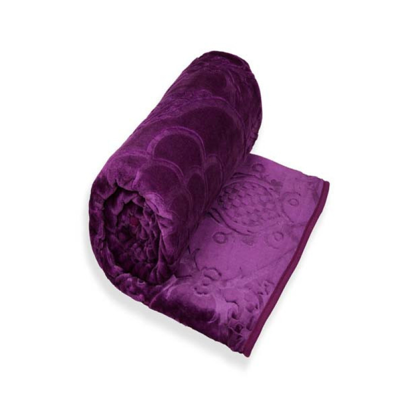 پتو 2 نفر نساجی لاله مهرگان مدل الوان طرح مدرن سایز 230x210x2 سانتی‌متر
