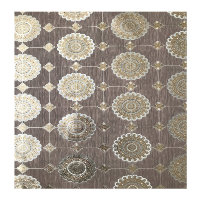 سفره 4 نفره مدل لوتوس طرح پشت نخی سایز 100×100 سانتی متر کد 04