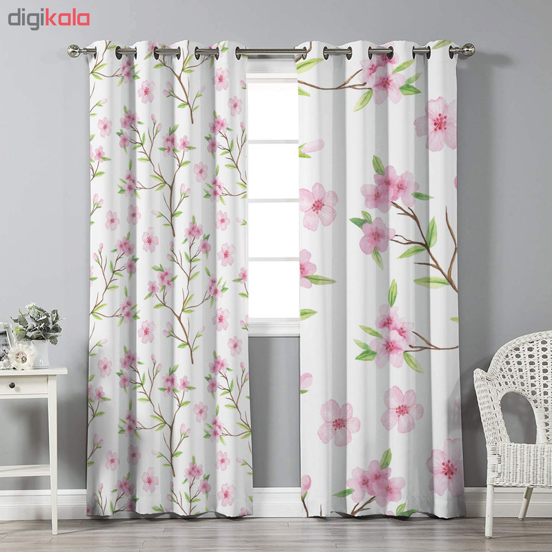 پرده نیروانا مدل pl1181 سایز 280 × 140 سانتی متر