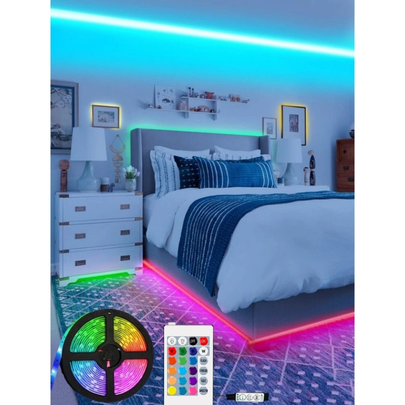 ریسه ال ای دی استریپ لایت مدل  5050SMD طول 5 متر