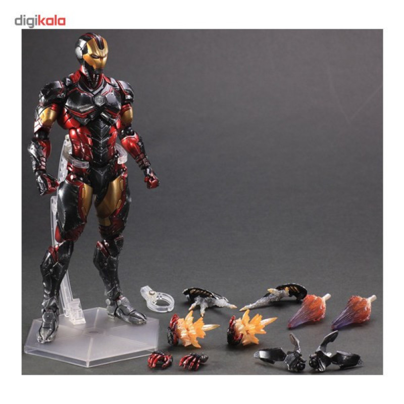 اکشن فیگور پلی آرتز کای مدل Iron Man سایز متوسط