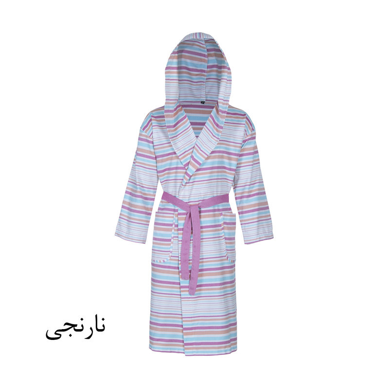 حوله پالتویی ابراهیمی یزد مدل راه راه سایز 125