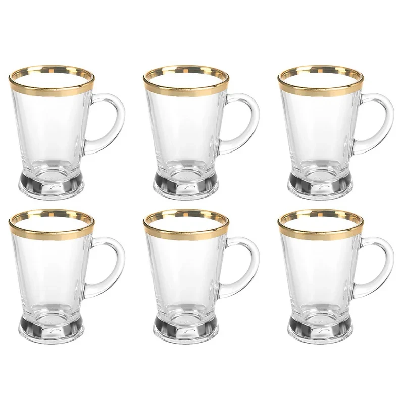 استکان پاشاباغچه سری هیبلی کد 55073 بسته 6 عددی
