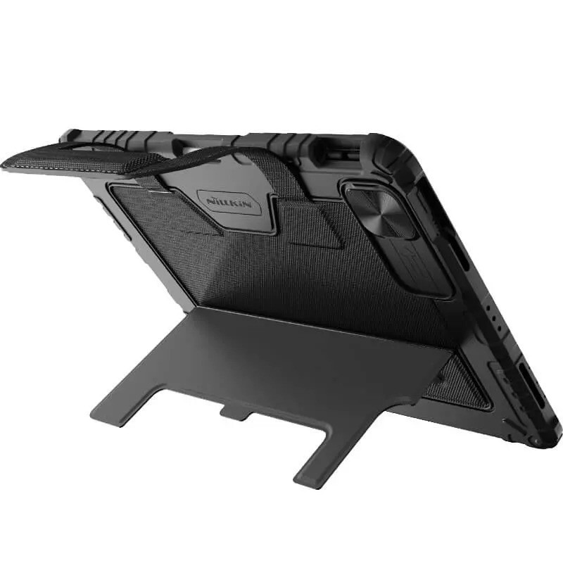 کیف کلاسوری کیبورد دار نیلکین مدل Bumper Go Keyboard مناسب برای تبلت اپل iPad Air 11 2024  Air 10.9 2022  Air 4  Air 5  Air 6  Air 2020  Ipad Pro 11 2020  2021  2022