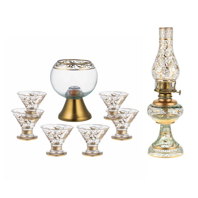 مجموعه ظروف هفت سین 8 پارچه مدل WASK5000