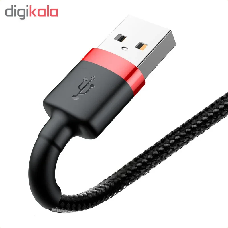 کابل تبدیل USB به لایتنینگ باسئوس مدل CAFULE طول 2 متر