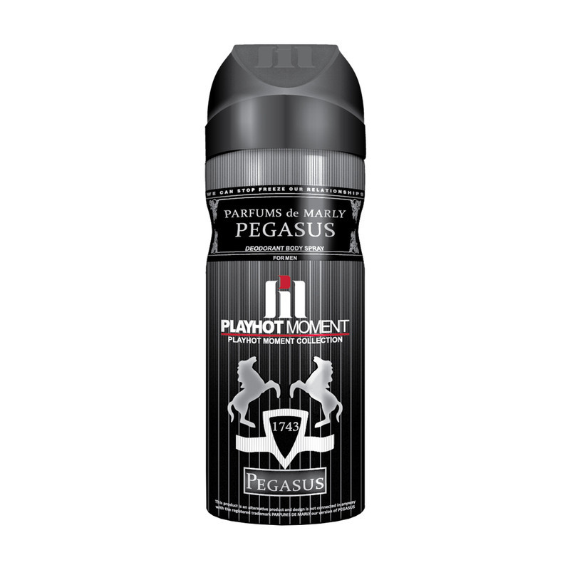اسپری خوشبو کننده بدن مردانه پلی هات مومنت مدل PARFUMS de MARLY PEGASUS حجم 200 میلی لیتر