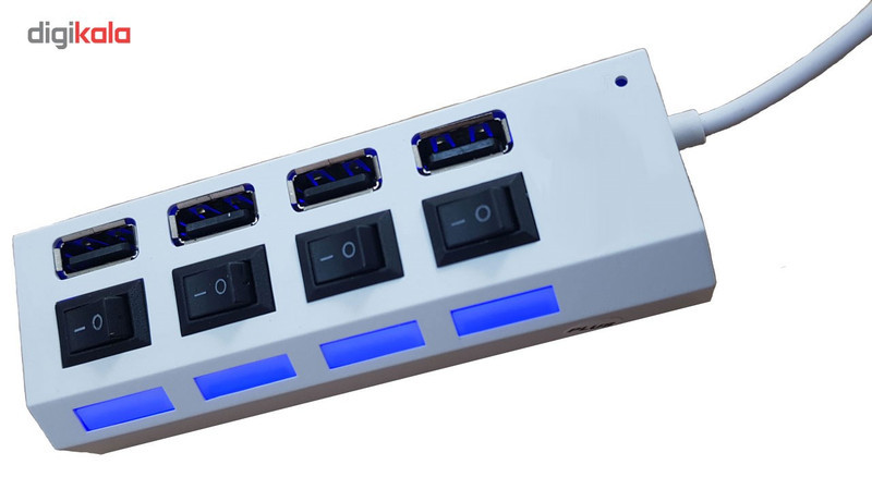هاب USB 2.0 چهار پورت مکس تاچ مدل 02