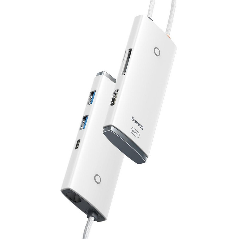 هاب 6 پورت USB-C باسئوس مدل BS-OH019