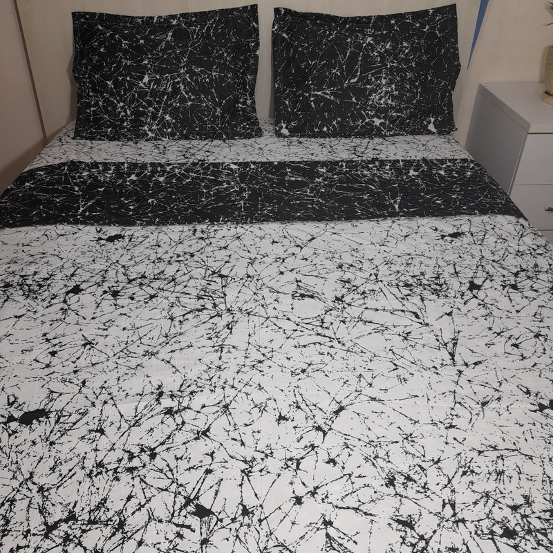 روکش لحاف مدل برفک niki11 دونفره سایز 220×240 سانتی متر