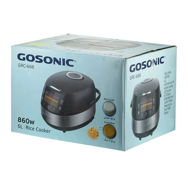 پلوپز 10 نفره گوسونیک مدل GRC-688
