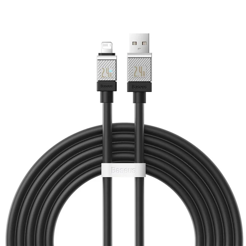 کابل تبدیل USB به لایتنینگ بیسوس مدل CoolPlay Series Fast طول 1 متر