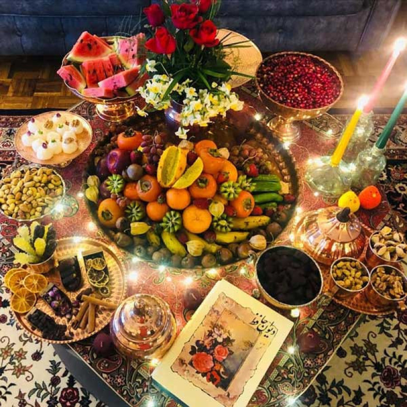 قندان مسی طرح انار کد ZH05.3