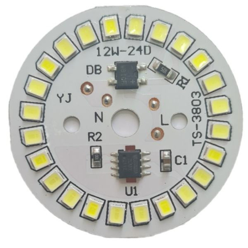 چیپ ال ای دی 12 وات مدل TS-3803 بسته 2 عددی