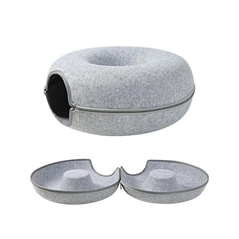 جای خواب و تونل گربه مدل Donut