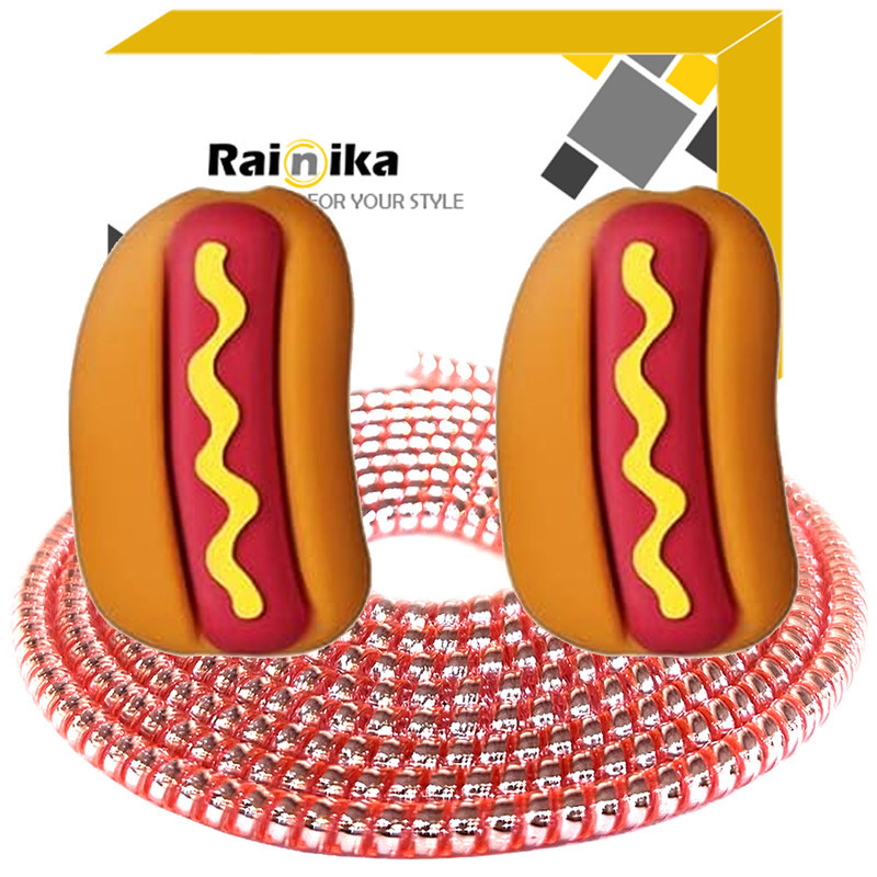 محافظ کابل شارژ و هندزفری رینیکا مدل Hot Dog KK 03 مجموعه 3 عددی