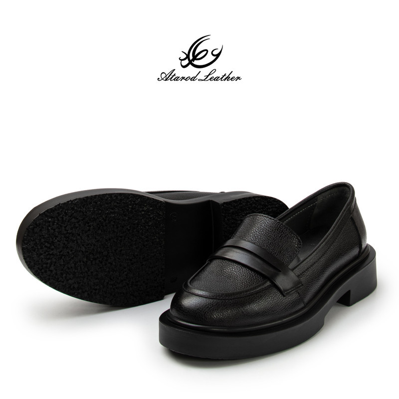 کفش زنانه چرم عطارد مدل چرم طبیعی کد SH334