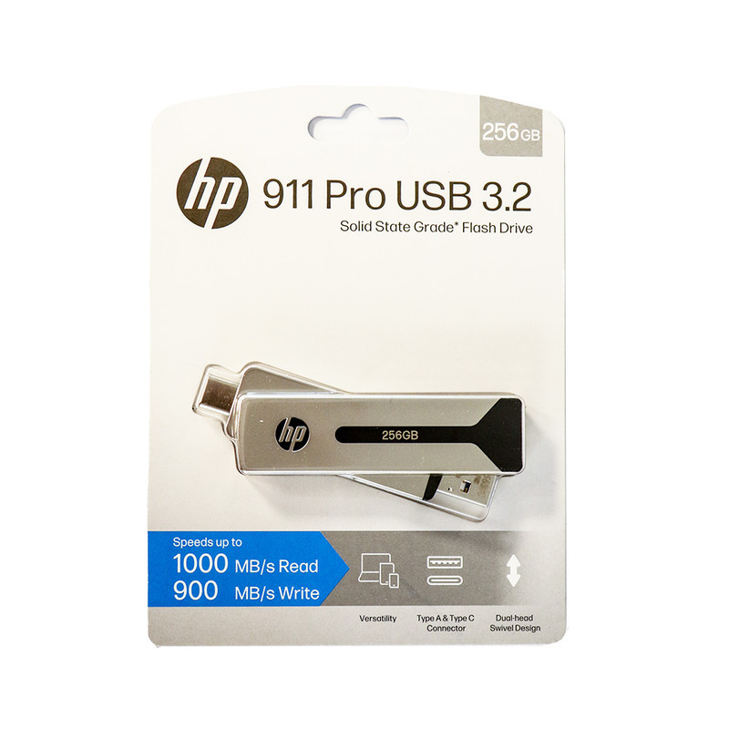 اس اس دی اکسترنال اچ‌ پی مدل 911PRO ظرفیت 256 گیگابایت رابط USB 3.2 Gen2