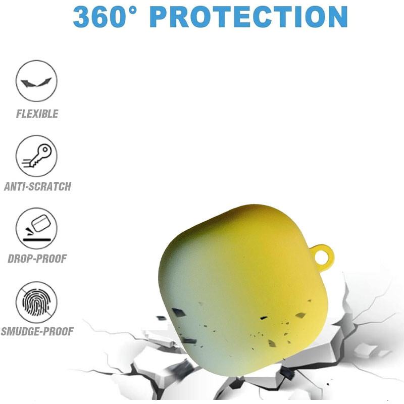 کاور مسیر مدل Noulux-N6 مناسب برای کیس هدفون بی سیم سامسونگ Galaxy Buds Live  Buds Pro  Buds 2  Buds 2 Pro  Buds FE به همراه گیره