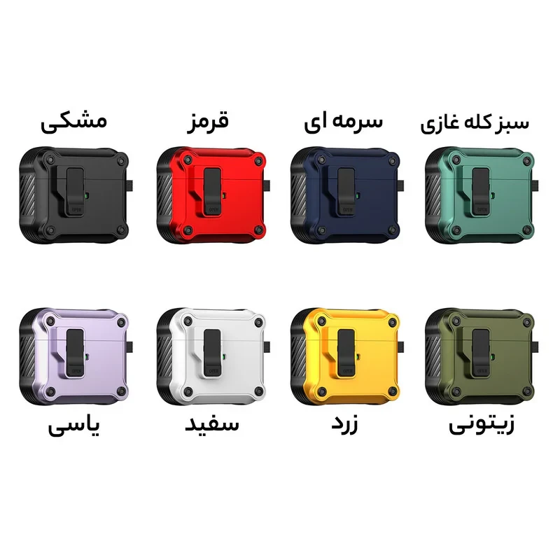 کاور سامورایی مدل Quad-34 مناسب برای کیس اپل ایرپاد Airpods 4