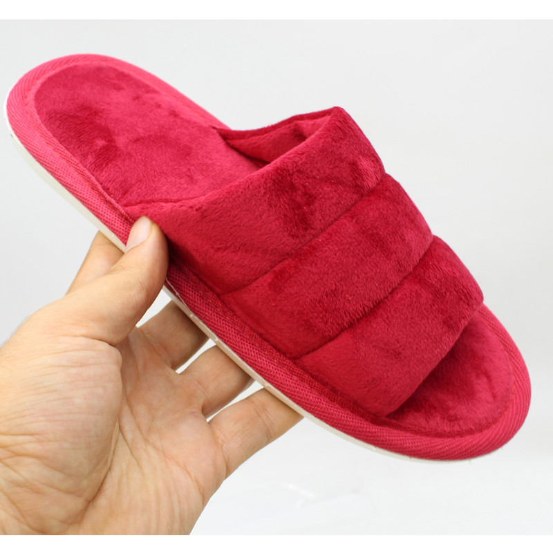 دمپایی حوله ای نیکتا مدل K1-11000-RD