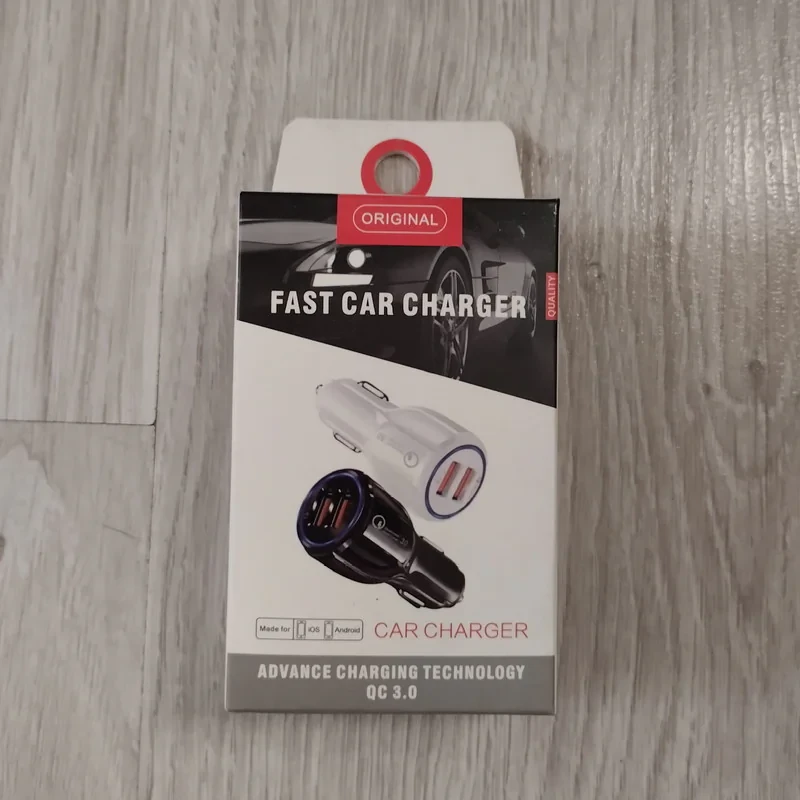 شارژر فندکی مدل fast car charger