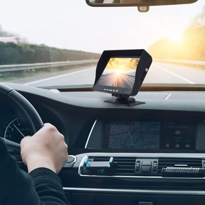 مانیتور و دوربین دنده عقب خودرو مدل Truck HD Recorder
