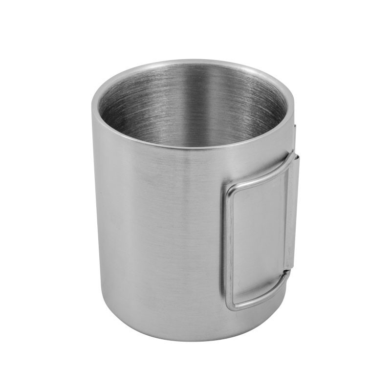 لیوان سفری مدل دسته تاشو کد STL35 گنجایش 0.35 لیتر