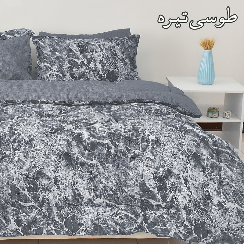 سرویس روتختی بومرنگ مدل Volcano یکنفره 4 تکه