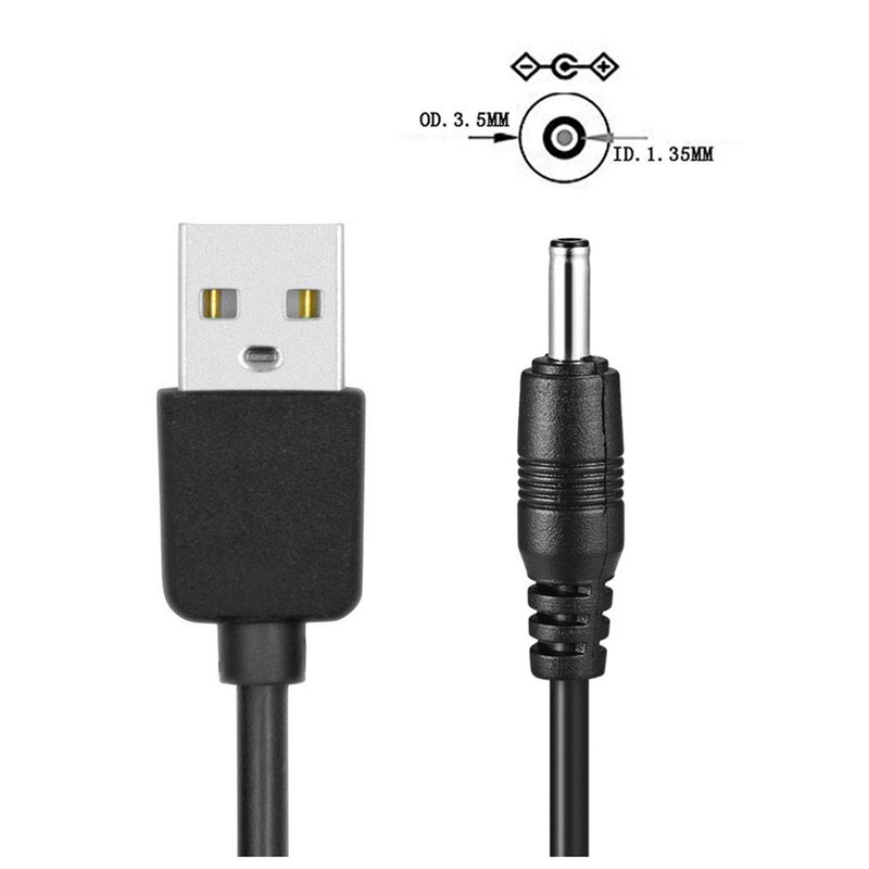 کابل تبدیل USB به DC مدل 3.5 طول 1 متر