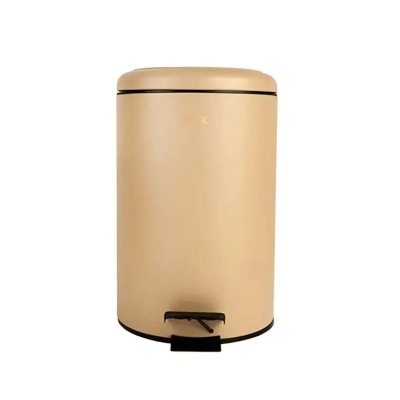 سطل زباله پدالی بی.وی.کی مدل بدنه فلزی آرام بند کد HS8330 گنجایش 12 لیتر