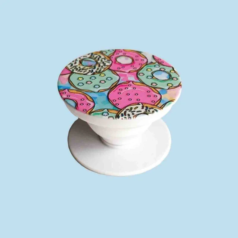 پایه نگهدارنده گوشی موبایل پاپ سوکت مدل Donuts