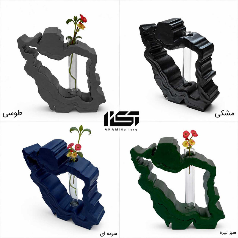مجسمه سنگی طرح نقشه ایران