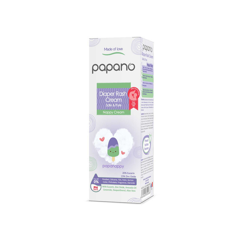 کرم محافظ پای کودک پاپانو مدل papanappy حجم 75 میلی لیتر