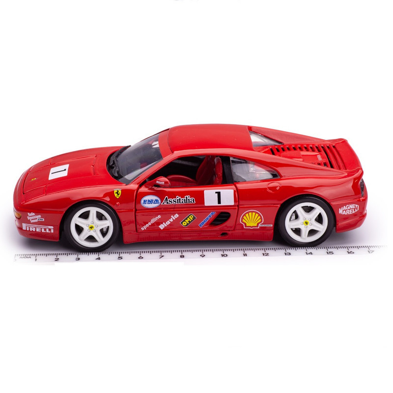 ماکت ماشین بوراگو مدل FERRARI F355 CHALLENGE