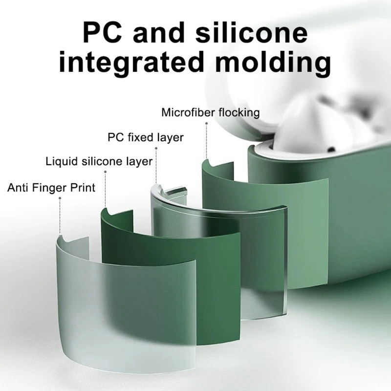 کاور اپیکوی مدل Silky Silicon مناسب برای کیس اپل ایرپاد 4 به همراه آویز