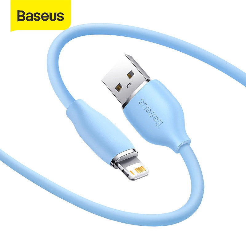 کابل تبدیل USB به لایتنینگ باسئوس مدل CAGD0001 طول 2 متر