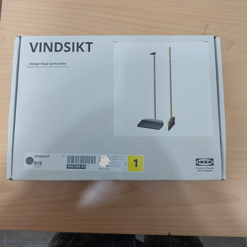 ست جارو و خاک انداز ایکیا مدل  VINDSIKT