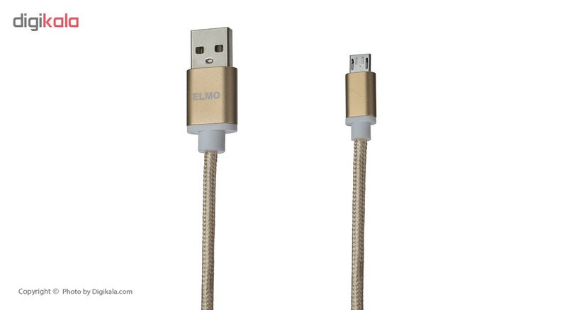 کابل شارژ، انتقال اطلاعات و تبدیل USB به MicroUSB المو مدل X-S-N طول 1 متر