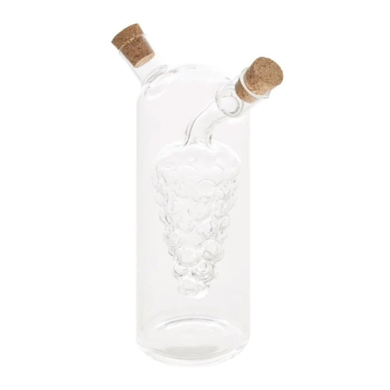 ظرف روغن مدل 300ml دو مخزنه طرح انگور کد DGQ51302002
