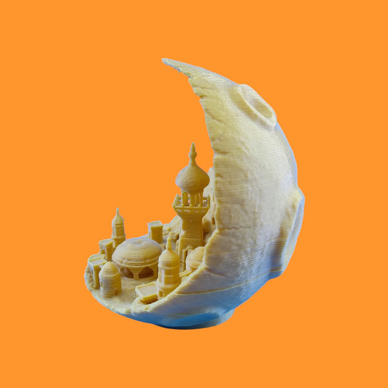 چراغ رومیزی طرح ماه مدل Moon City