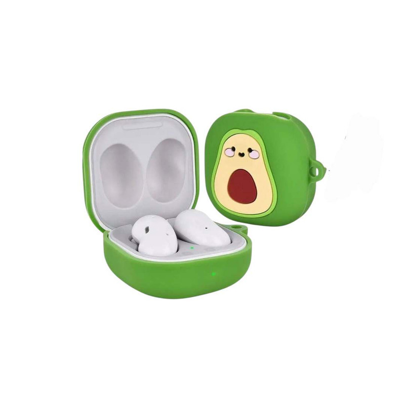کاور طرح آواکادو مدل UO6 مناسب برای کیس هدفون بی سیم سامسونگ Galaxy Buds Buds 2 Buds Pro2 Buds Live 2 FE