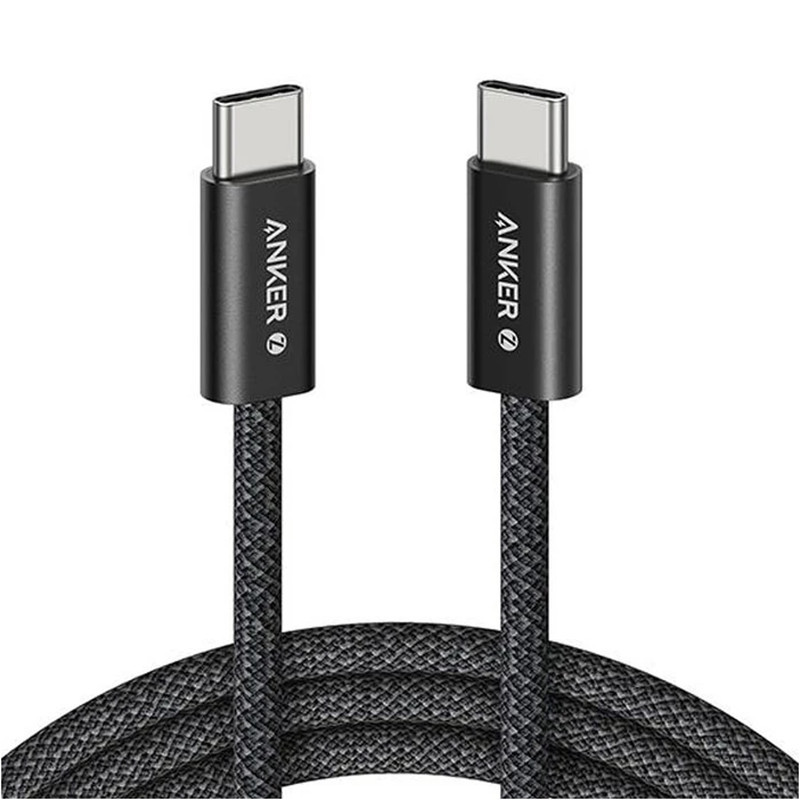 کابل تبدیل USB-C به USB-C انکر مدل Zolo A8060 طول 0.9 متر با توان 240 وات