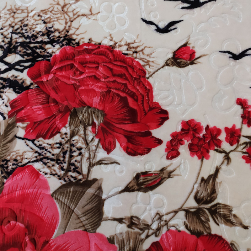 پتو شادیلون مدل Rose دونفره سایز 200x230 سانتی متر