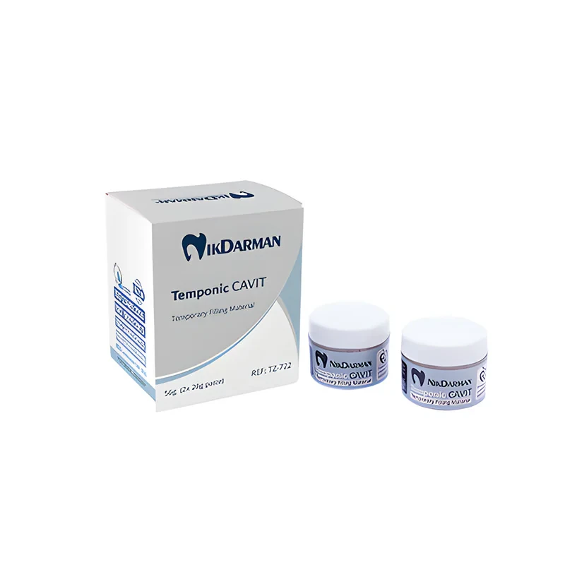 خمیر پانسمان موقت نیک درمان مدل Temponic Cavit وزن 28 گرم بسته 2 عددی