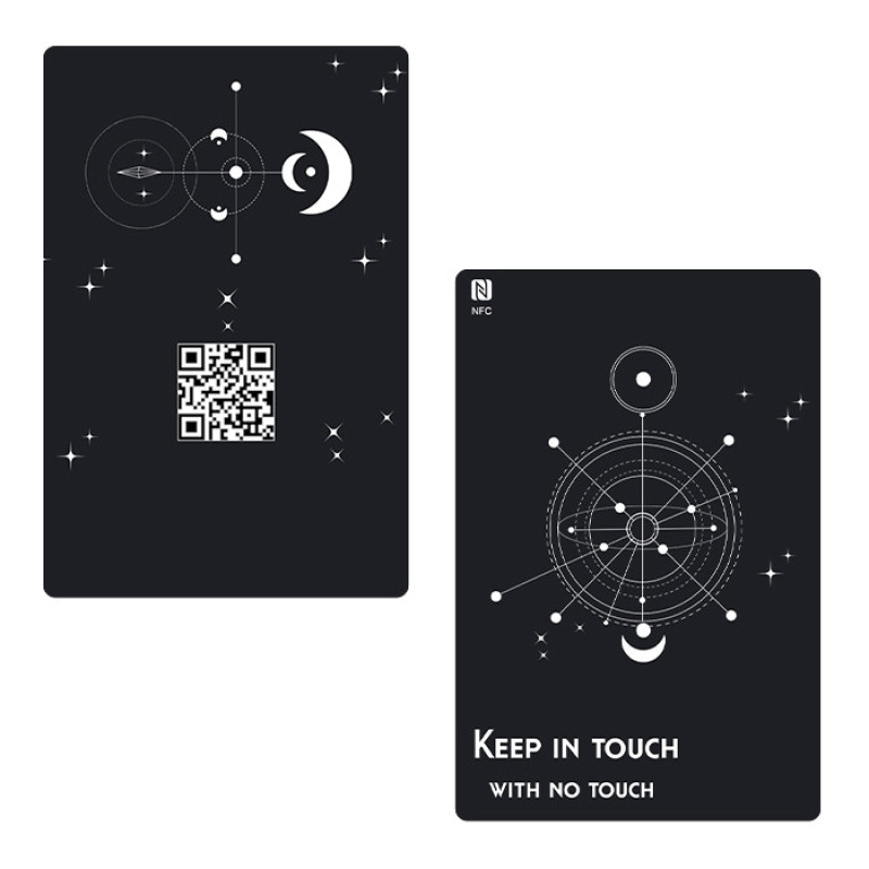 تگ NFC مدل کارت ویزیت هوشمند صورفلکی