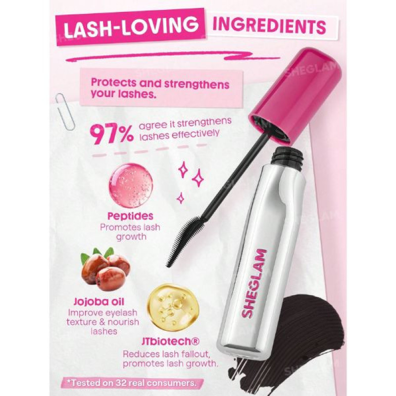 ریمل بلند‌کننده ضد آب شیگلم مدل Lashlighter Up &amp; Out