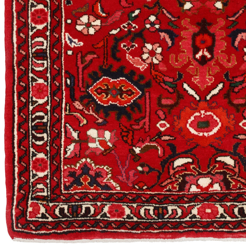 فرش دستباف 1.5 متری سی پرشیا مدل 179811 زمینه لاکی