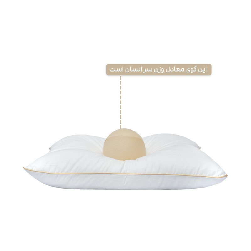 بالش هتلکس مدل میکروژل کوتاه 5070