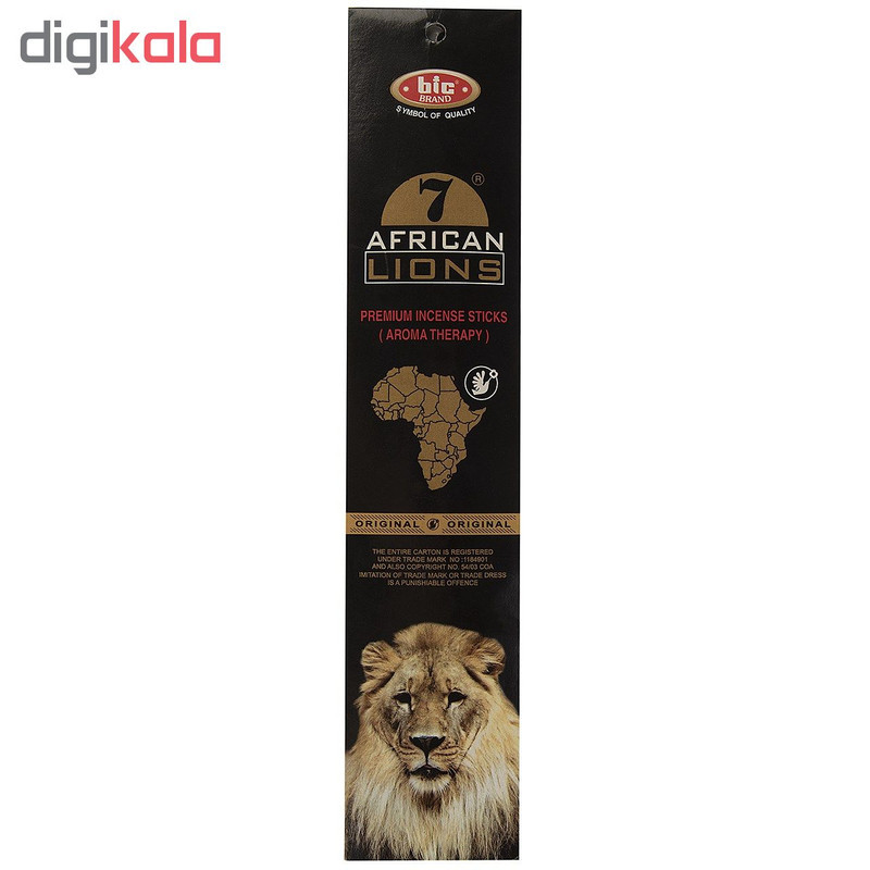 عود خوشبو کننده بیک مدل African Lions مجموعه 2 عددی